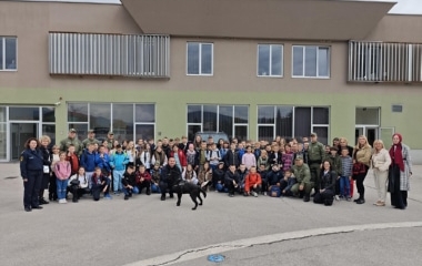 Učenici Osnovne škole "Kulin Ban" iz Visokog u posjeti Specijalnoj policijskoj jedinici Uprave policije MUP-a ZDK