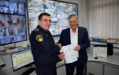 U nastavku unapređenja sistema video nadzora na području Grada Zenice izvršena primopredaja nove opreme