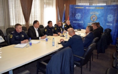 U Upravi policije MUP-a ZDK održan sastanak sa predstavnicima Nogometnog saveza BiH povodom utakmice BiH-Rumunija