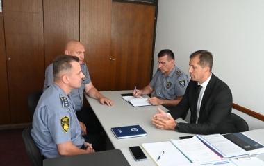 Ministar unutrašnjih poslova ZDK i policijski komesar posjetili Policijsku stanicu Zavidovići