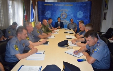 Policijski komesar Uprave policije MUP-a ZDK održao sastanak sa rukovodnim policijskim službenicima