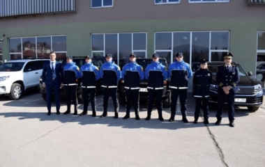 Kadeti koji su na praktičnoj obuci u Upravi policije MUP-a ZDK zadužili nove policijske uniforme