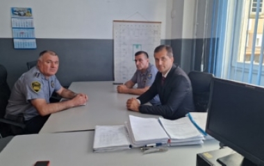 Ministar unutrašnjih poslova ZDK i policijski komesar posjetili Policijsku stanicu Crkvice