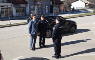 Ministar unutrašnjih poslova ZDK  i policijski komesar  posjetili Policijsku stanicu Kakanj