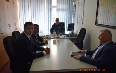 Ministar Vračo i komesar Gazić posjetili Policijsku stanicu Centar