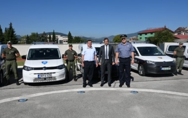 U  MUP-u ZDK izvršena dodjela novonabavljenih specijalizovanih vozila 